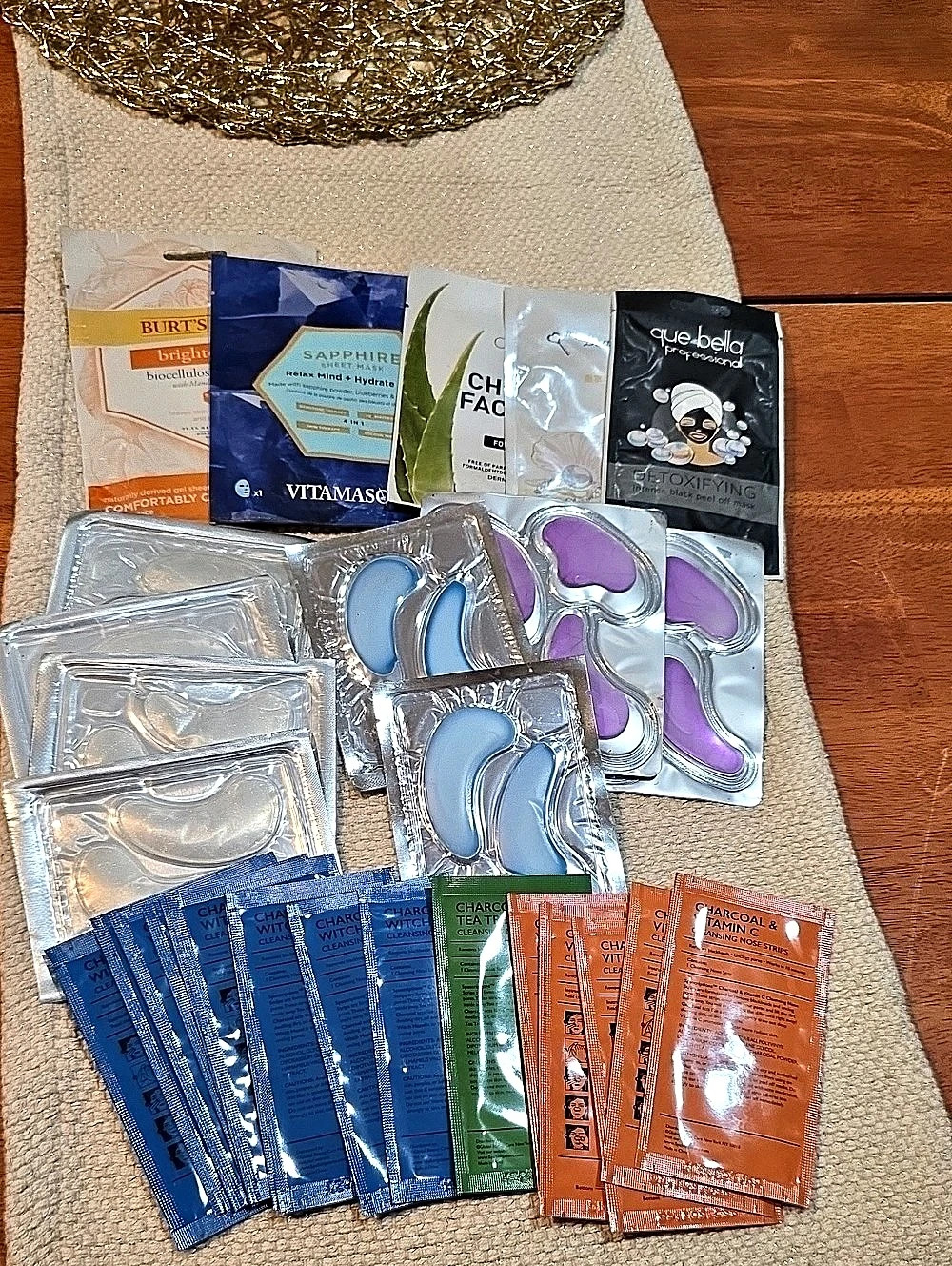 Spascriptions Skincare Mask Assortment Blue & Purple NWT